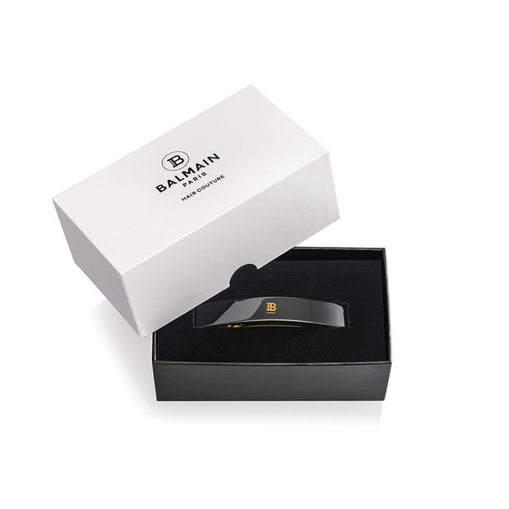 Haarklammer Medium Black 