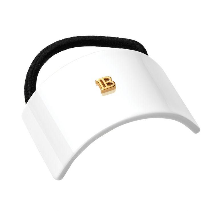Elastisches Haargummi White 