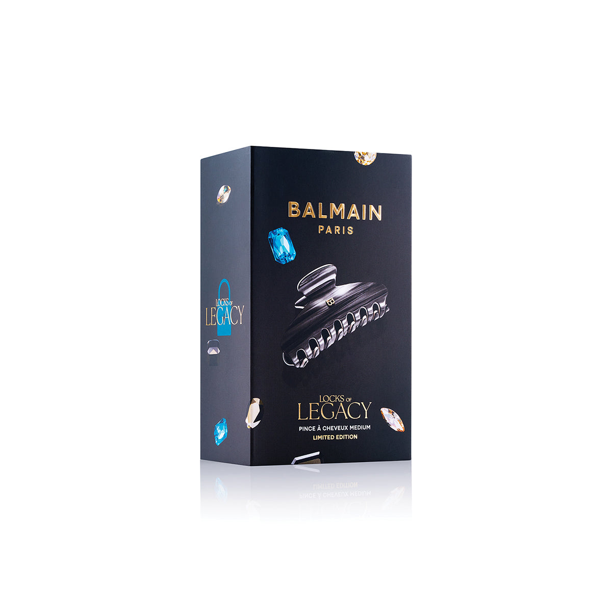 Limited Edition Pinces à Cheveux Medium Midnight Black