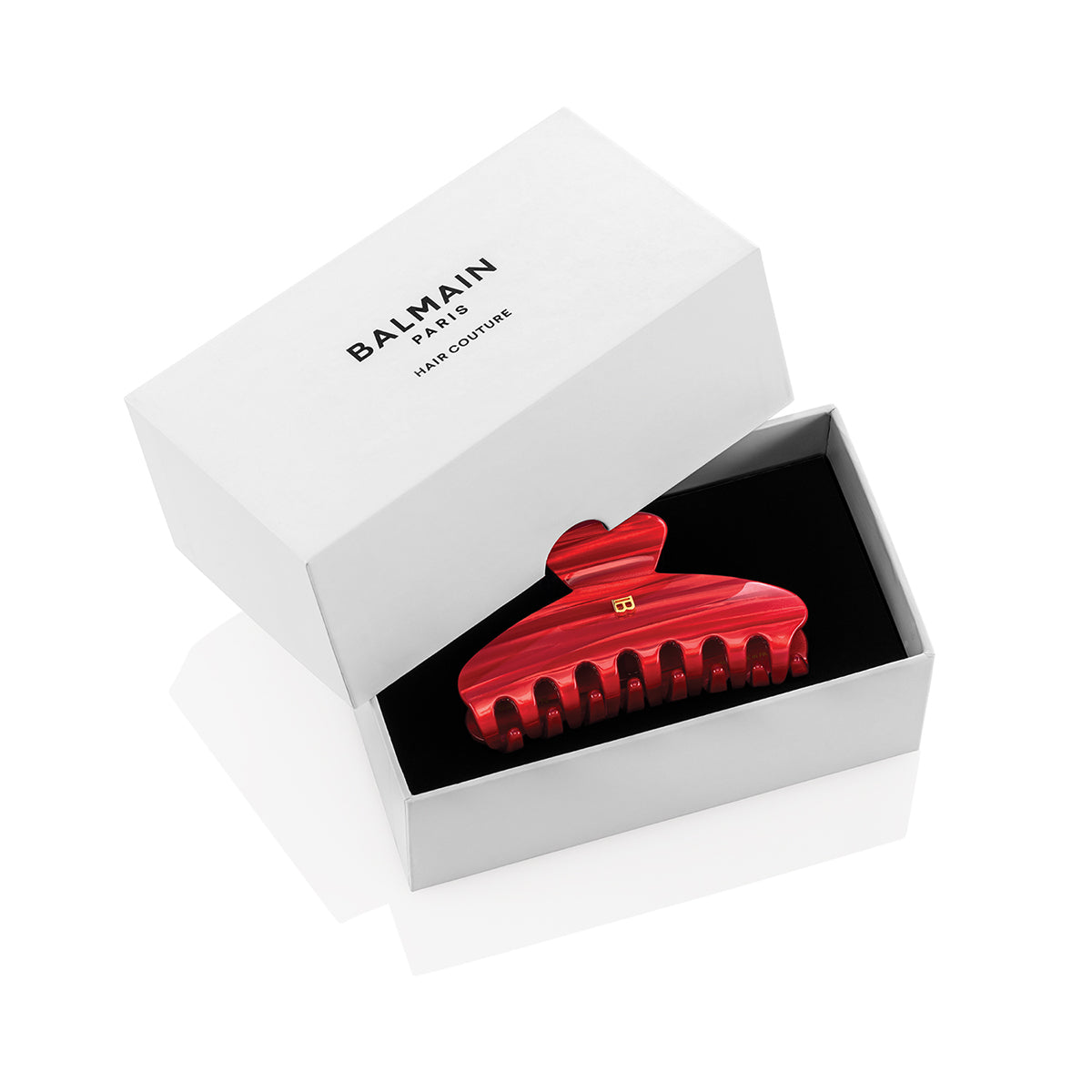 BALMAIN PARIS カシミヤ 100% キュプラ 100% 毛皮ミンク Limited Edition Locks of Love Pince à Cheveux Medium | Balmain Hair