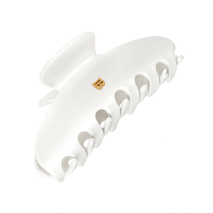 Brede haarclip White