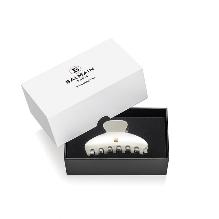 Pince à Cheveux Medium White | Balmain Hair Couture