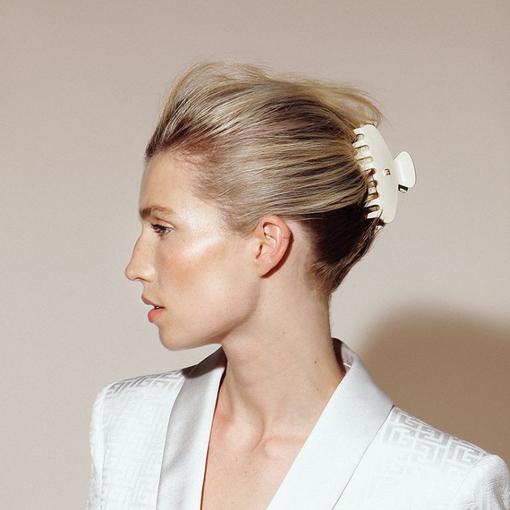 Pince à Cheveux Medium Tortoise | Balmain Hair Couture